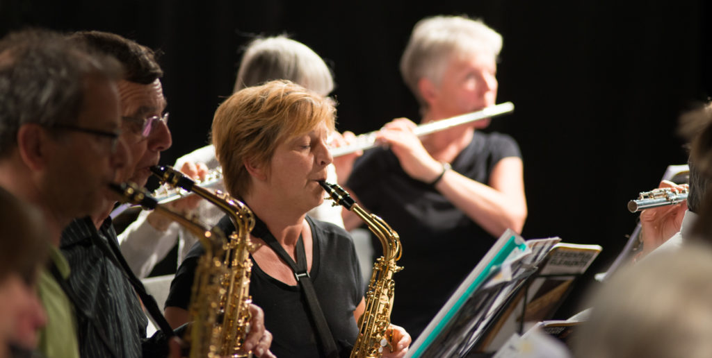 music loft Freie Musikschule Aachen Bläserensemble Anti-Aging Saxophon