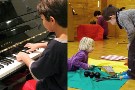 Klavierschüler Musikalische Früherziehung - music loft | Freie Musikschule Aachen