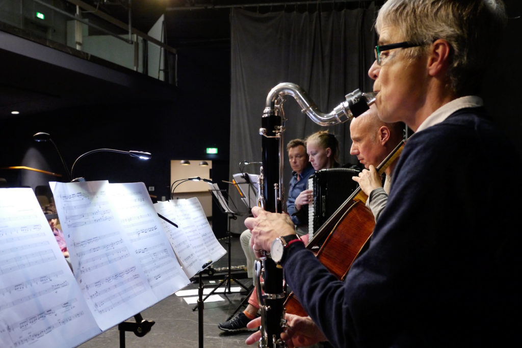 Kompositionswerkstatt 2019 Neue Musik Ensemble Aachen in der Klangbrücke