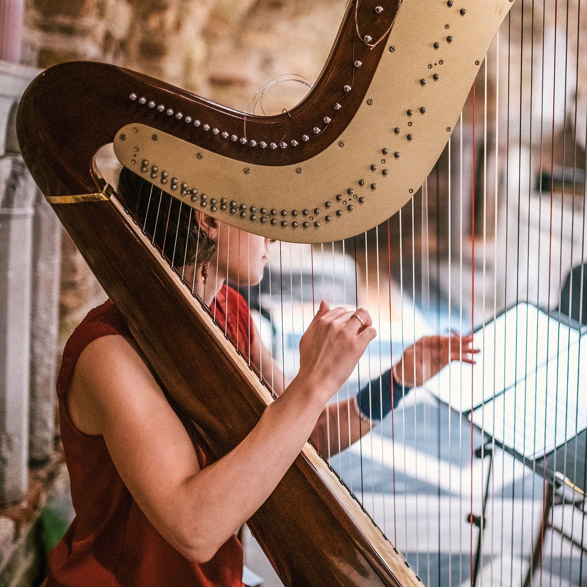 Harfe Unterricht - music loft | Freie Musikschule Aachen