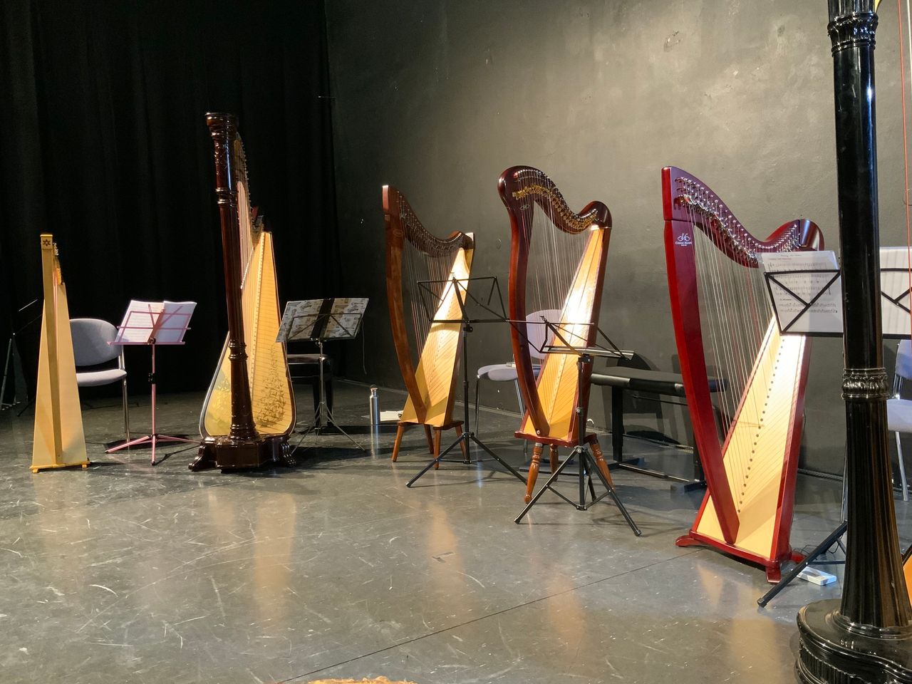 Euregio Harfentag mit Manou Liebert und Stijn Bovenkamp - music loft | Freie Musikschule Aachen