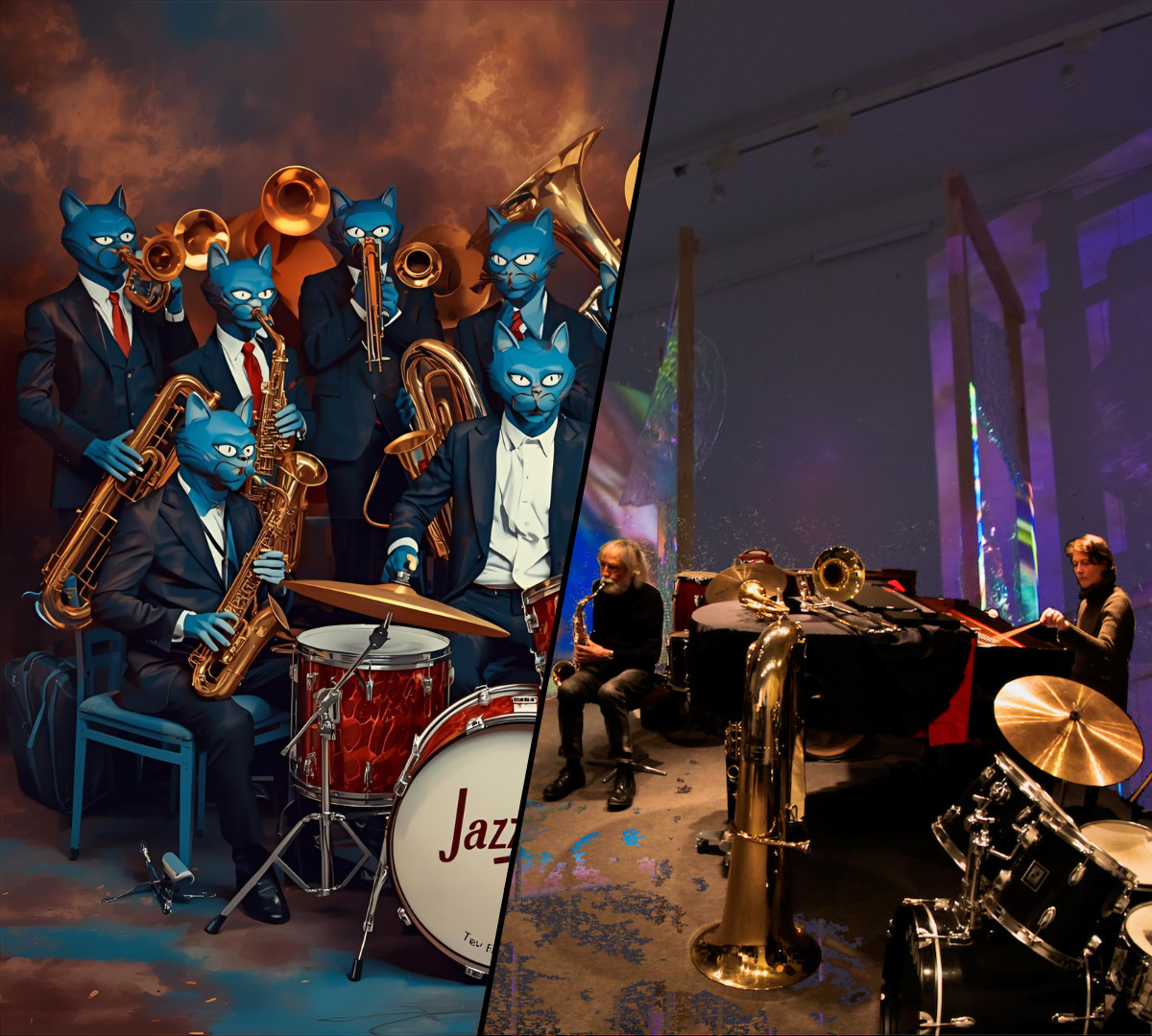 Konzert Jazzluft + Die fliegende Kuh - music loft | Freie Musikschule Aachen